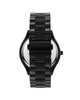 Michael Kors MK3221 Slim Runway Women’s Watch | Black Dial Stainless Steel | Minimal Analog Luxury Watch
