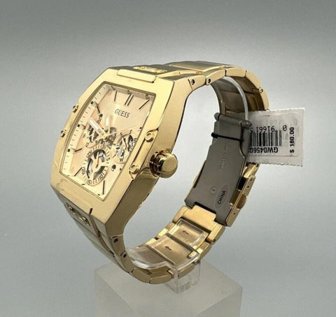 Guess GW0456G2 Men’s Green Dial Stainless Steel Analog Watch | Premium Quartz Wrist Watch